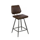 Dalton Bar Chair Dark Brown