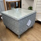 Daro Santorini Side Table with Glass (Mixed Grey) - image 2