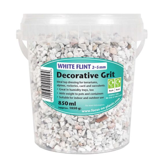 Decorative Grit White Flint 2-5 mm