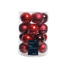 Decoris Baubles Set red - image 1