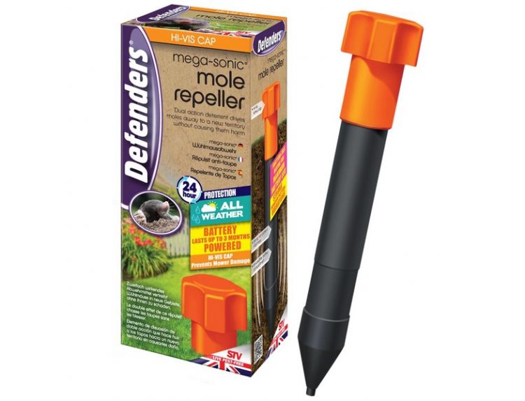 Defenders Mega Sonic Mole Repeller