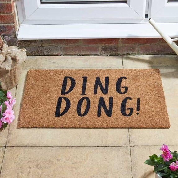 Ding Dong! Decoir Mat 45x75cm