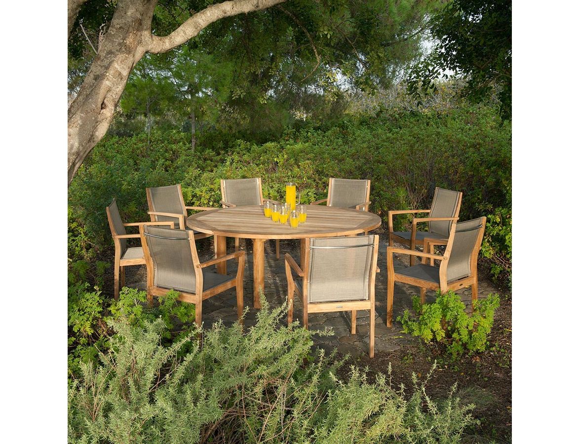 Drummond Circular 8 Seat Set