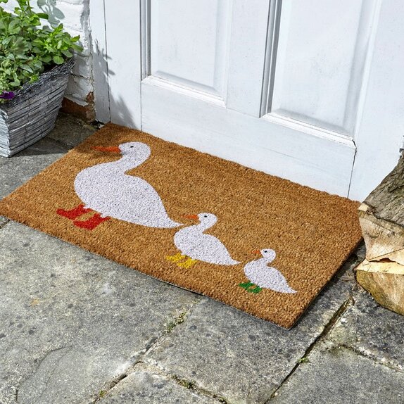 Ducks in Wellies Decoir Mat