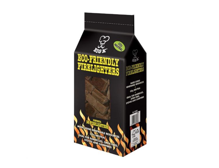 EcoFriendly Firelighters FSC Recycled 100%