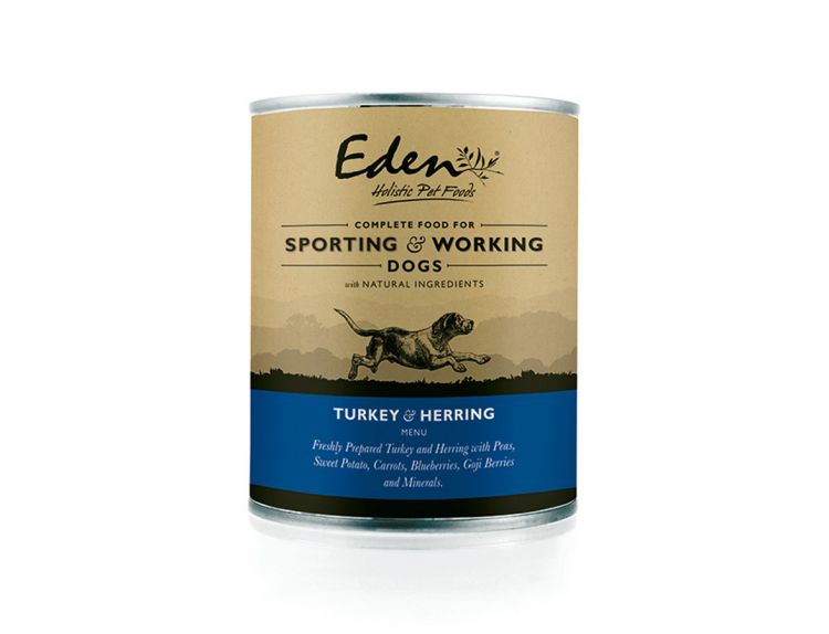 Eden Dog Can Turkey & Herring 400g