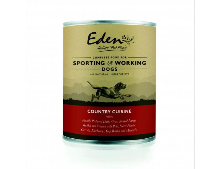 Eden Working Dog Can Country Cuisine 400g