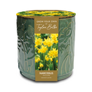 Embossed Floral Ceramic Planter