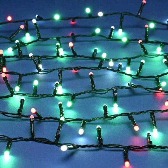 Festive Glow Worm Jolly Holy 200 battery timer