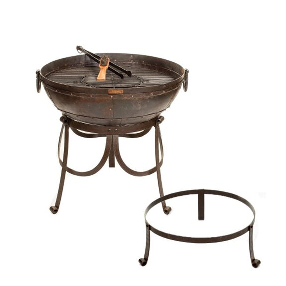 Firepit/BBQ Recycled Kadai Kit 80cm - image 1