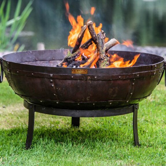 Firepit/BBQ Recycled Kadai Kit 70cm - image 3