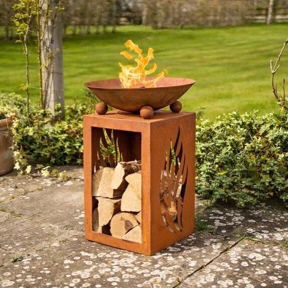 Firepit Fuego & Log Store