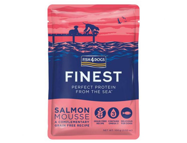 Fish4dogs Finest Salmon Mousse (100g)