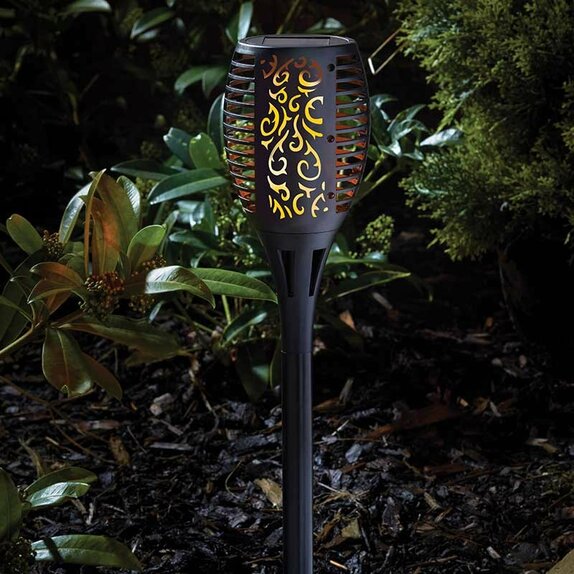 Flaming Torch - Black