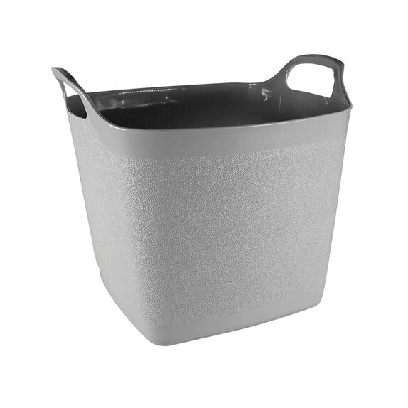 Flexi Tub Square Soft Grey