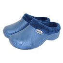 Footwear Fleecy Cloggies Navy Size 4