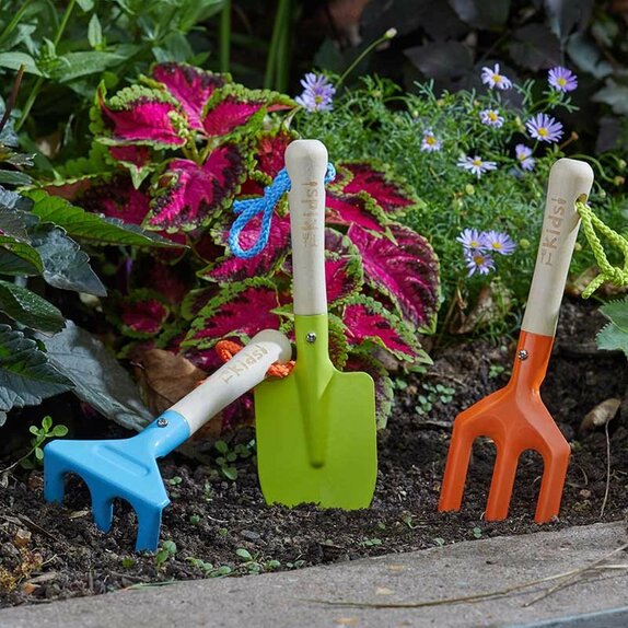 Fork, Trowel, and Rake