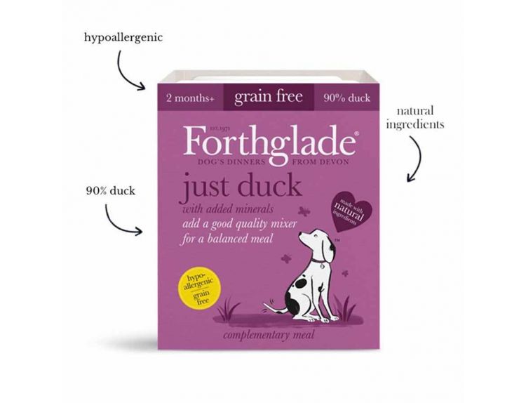 Forthglade Grain Free Just Duck 395g