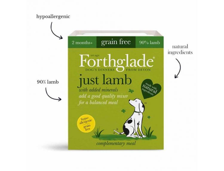 Forthglade Grain Free Just Lamb 395g