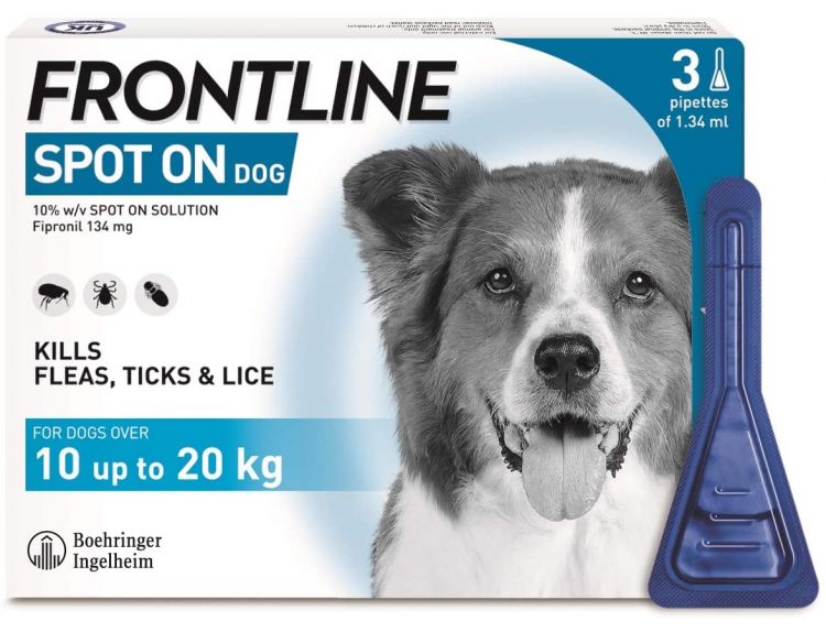 Frontline Spot on. Medium Dog 10-20kg