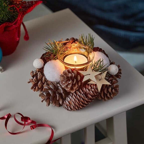 FrostPine Solo Candle Holder