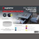 Furniture Cover Aluminium 4 Seat Lounge Set Grey
