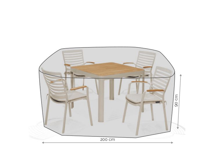 Furniture Cover Square 4 Seater Set