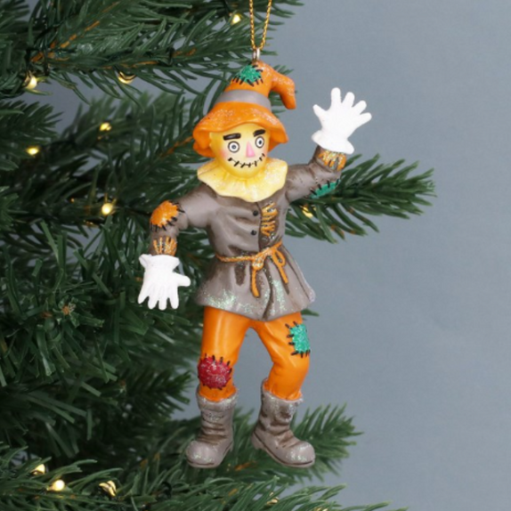 Gisela Graham Resin Scarecrow Decoration