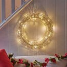 Gold Weave Wreath - 40cm 