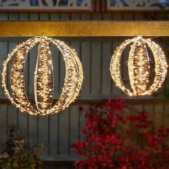 GoldTwist Globe - 30cm