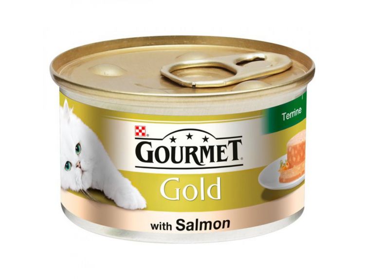Gourmet Gold with Salmon 85g
