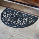 Half Moon Rubber Cast Mat 75x45