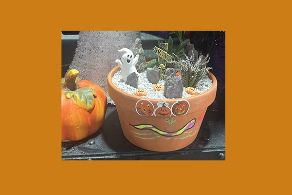 Halloween Pumpkin & Planter Workshop at Godstone