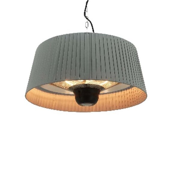 Heater Outdoor Hanging Lamp Shade Shimmer Light Grey