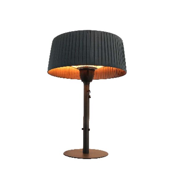 Heater Outdoor Table Top Lamp Shade Smokey Grey - image 1