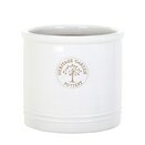 Heritage White Cylinder 20cm