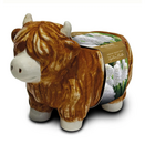 Highland Cow Indoor Planter