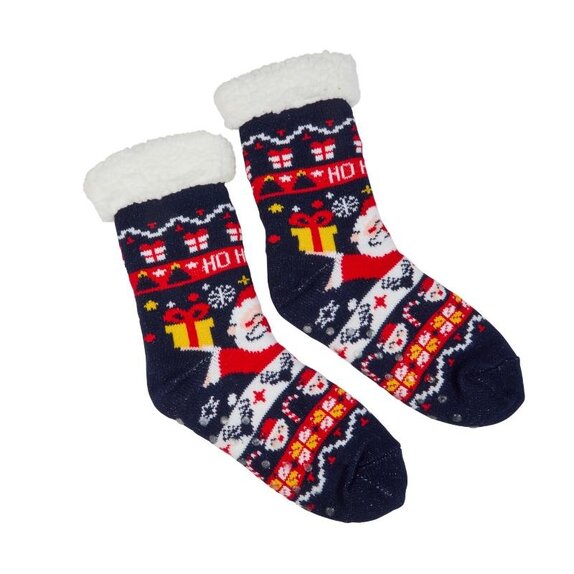 Ho Ho Ho! Slipper Socks - image 2