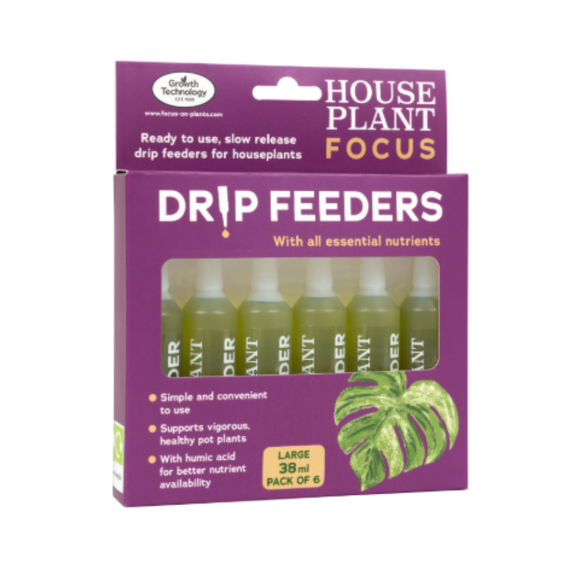 Houseplant Focus Drip Feeders 38ml - 10 box