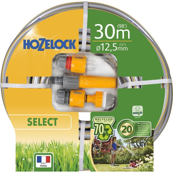 Hozelock Select Hose & Fittings Set 30m