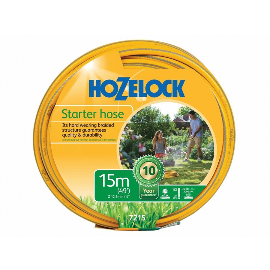 Hozelock Starter Hose 15m - Knights Garden Centres