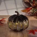 InLit Decor Pumpkin - Onyx