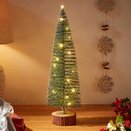InLit Frosted Fir Tree 40cm