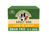 James Wellbeloved Adult Lamb Pouches (Box of 12)