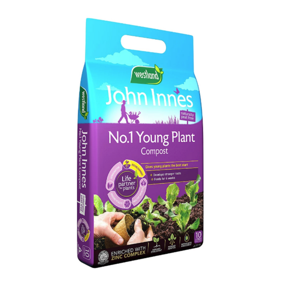 John Innes Peat Free No.1 Young Plant Compost 10L