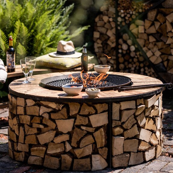 Kadai Firebowl Table & Shield - image 1