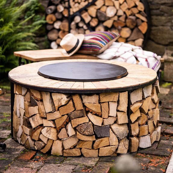 Kadai Firebowl Table & Shield - image 2