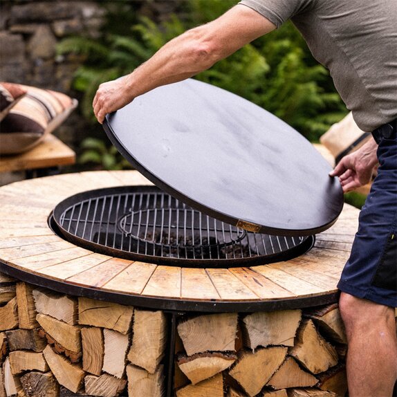 Kadai Firebowl Table & Shield - image 3
