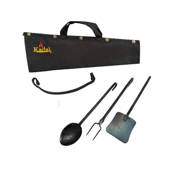 Kadai Hand-Forged Utensils Set of 3 - image 1