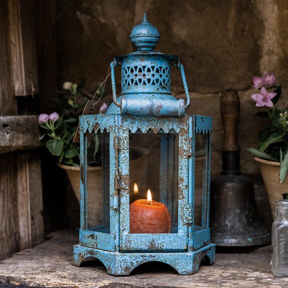 Kadai Mogul Lantern Blue - image 1